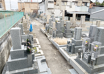 大阪市 安田墓地（鶴見区）の写真