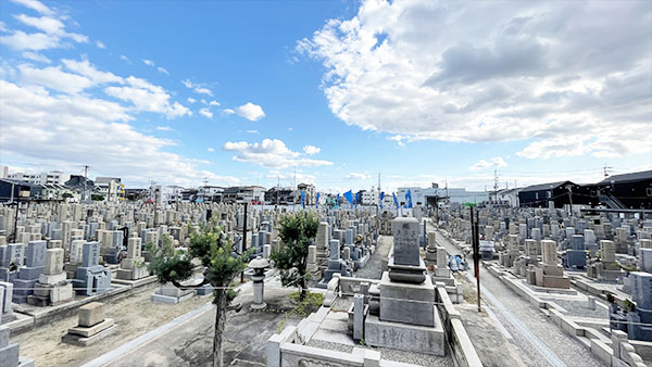 東大阪市立長瀬墓地の管理者情報の写真